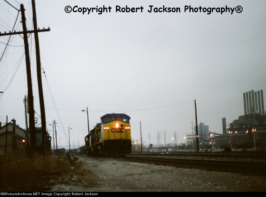 Early new CSX Widecab in 1992